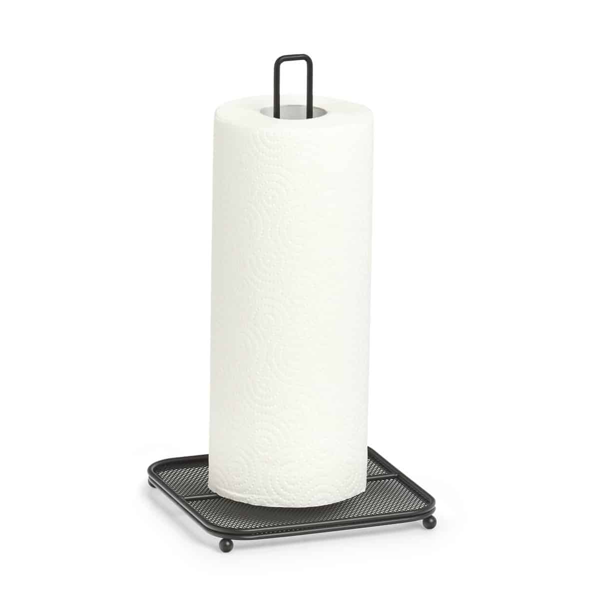 Küchenrollenhalter, Metall, schwarz – Bild 4